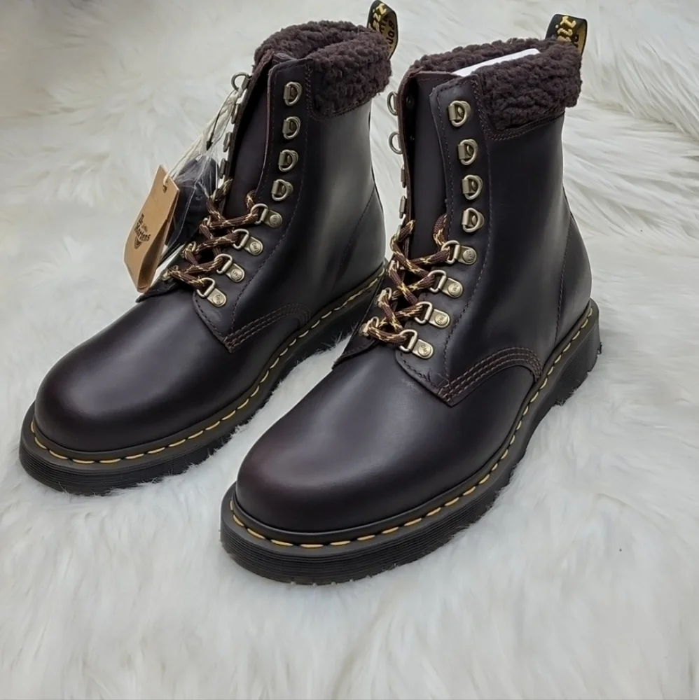 Dr. Martens 1460 Collar Leather Waterproof Boots